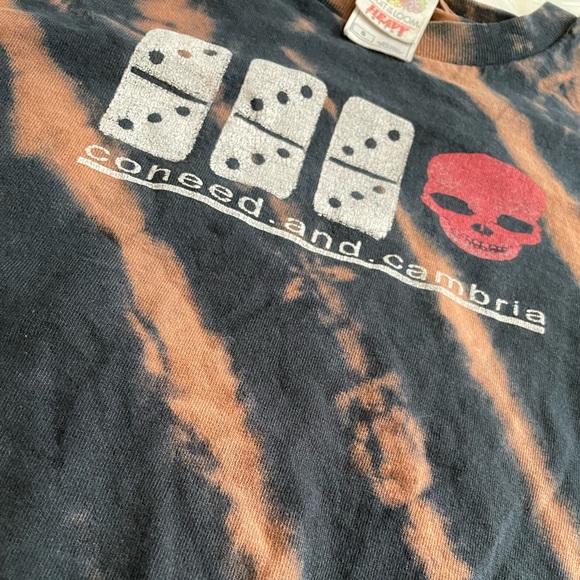 ‼️BLOWOUT SALE‼️5/$25 Bleach dye band shirts - Picture 6 of 17